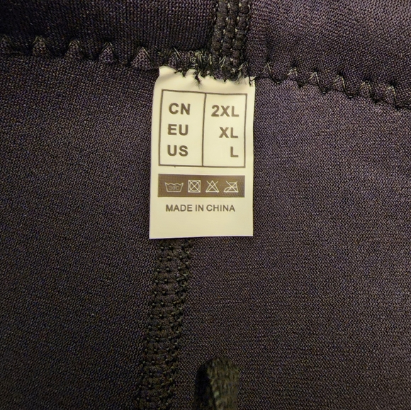 Slinx 2mm Neoprene Unisex Thermal Flex Trunks Shorts US Large NWT - Picture 3 of 14